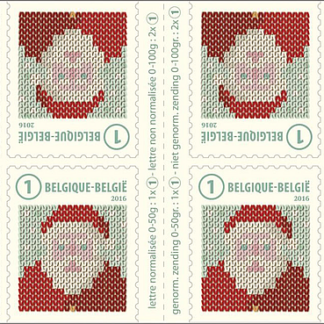 10 x timbre-poste - "Noël - Père Noël"